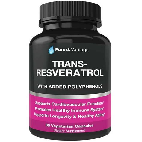 Resveratrol Supplement Potent 1400mg Formula With Trans Resveratrol New Check More At