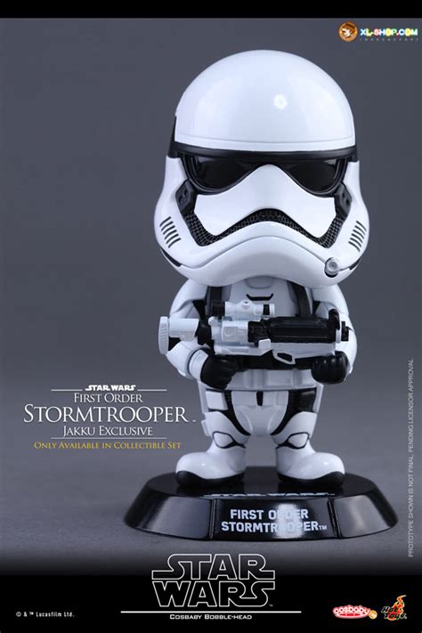 Hot Toys Cosb Star Wars The Force Awakens Cosbaby Bobble Head Series Set Of