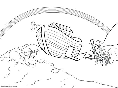 Ark Coloring Pages Printable Coloring Pages