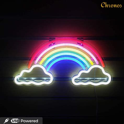 Led Polycarbonate Neon Signage Boards Big Size Usb Powered For