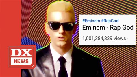 Eminems ‘rap God Video Surpasses 1 Billion Views On Youtube 6 Years