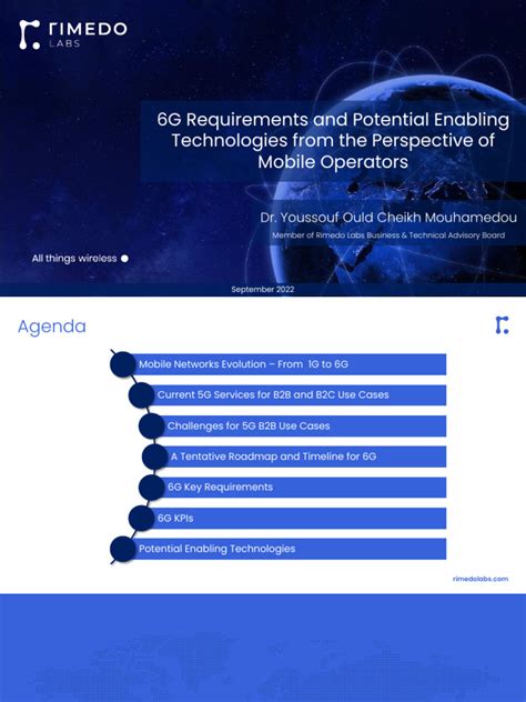 6g Requirements And Enabling Technologies Pdf Duplex Telecommunications Terahertz Radiation