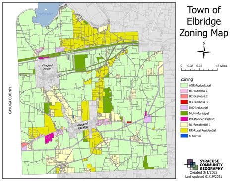 Town of Elbridge Zoning (Map PDF) - Syracuse Community Geography