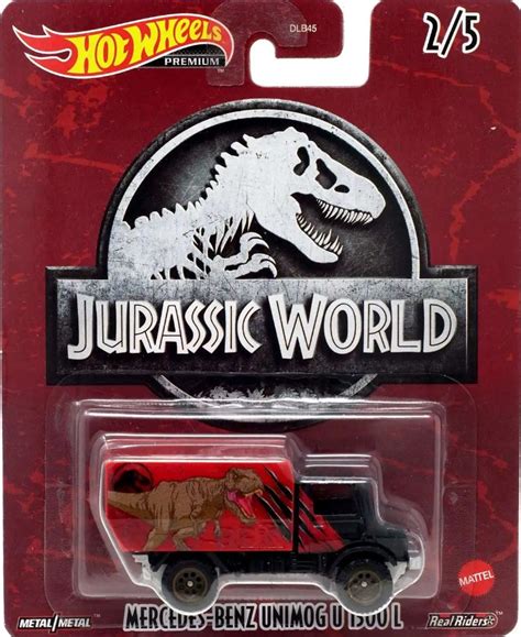 HOT WHEELS MERCEDES BENZ UNIMOG U 1300L JURASSIC WORLD 2
