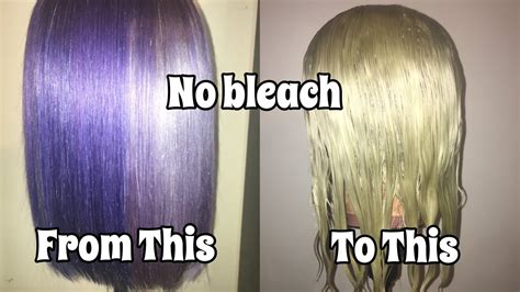 How To Remove Semi Permanent Hair Dye From A 613 Wig Without Bleach For 4 Ny Millani Youtube