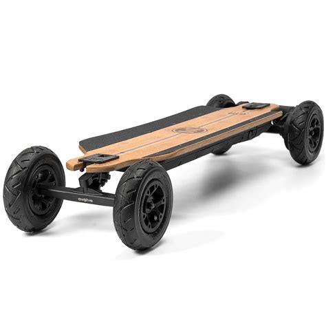 Evolve GTR Bamboo Series 2 All Terrain Electric Skateboard In Bamboo