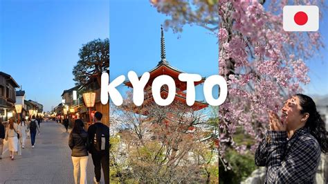 Kyoto Japan Vlog Kiyomizu Dera Sanneizaka Kamo River Yasaka