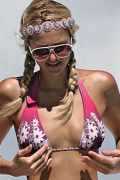 Paris Hilton Exposing Her Nice Tits Her Ass And Her Shaved Pussy Upskirt Paparaz Porn Pictures