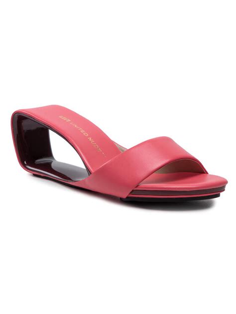 United Nude Pantoletten Mobius Mid 1000330156 Rosa Modivo At