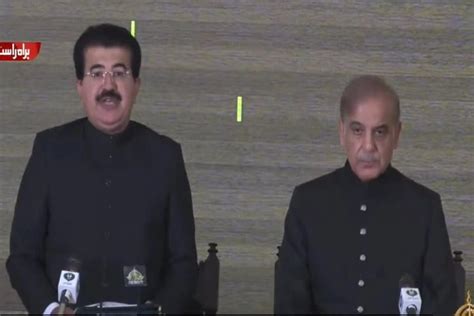 Finally Shehbaz Sharif Takes Oath As Pak Pm While President Stays Away