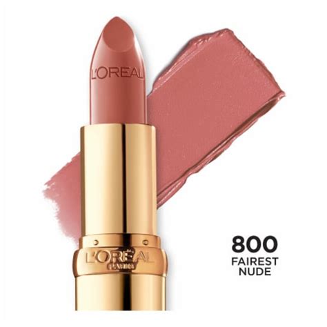 L Oreal Paris Colour Riche Original Satin Lipstick 800 Fairest Nude 0