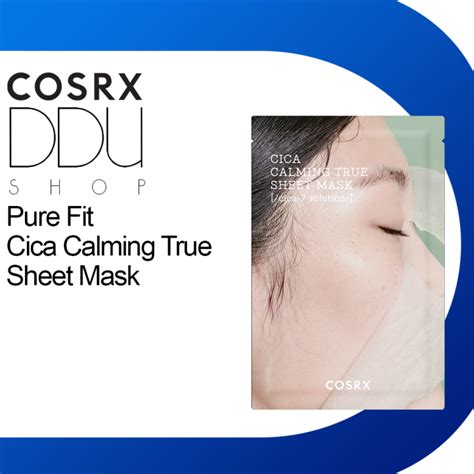 Cosrx Pure Fit Cica Calming True Facial Sheet Mask Lazada Ph