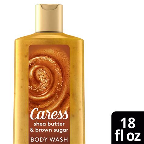 Caress Exfoliating Body Wash Shea Butter And Brown Sugar Shop Body