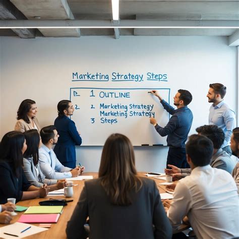 Professional Marketing Strategy Images Highlighting Key Tactics