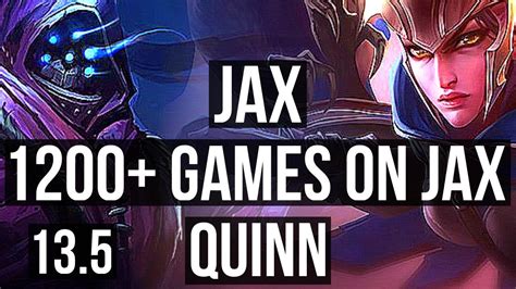 JAX Vs QUINN TOP 6 0 2 1200 Games 900K Mastery Dominating KR