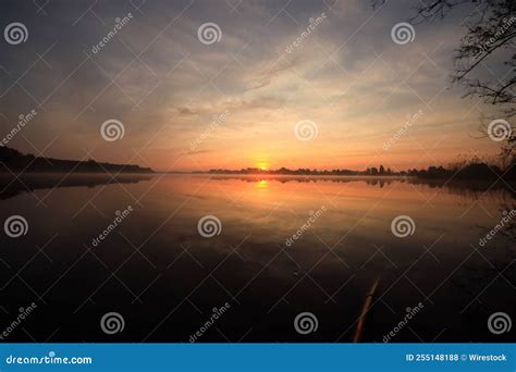 Beautiful Scenic Sunset At The Sea Stock Photo Image Of Light Water