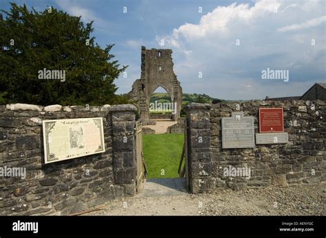 The ruins of Talley Premonstratensian Abbey Founded by Lord Rhys c1185 ...