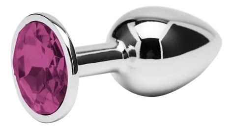 Butt Plug Anal Met Lico Greenclef Dilatador De Ano Chico Juguete Sexual Con Gema Tipo Diamante