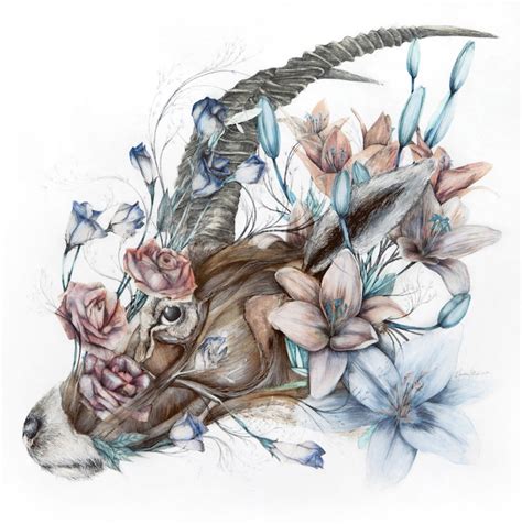 Anatomical Art Combines Animals with the Flora of the Philippines