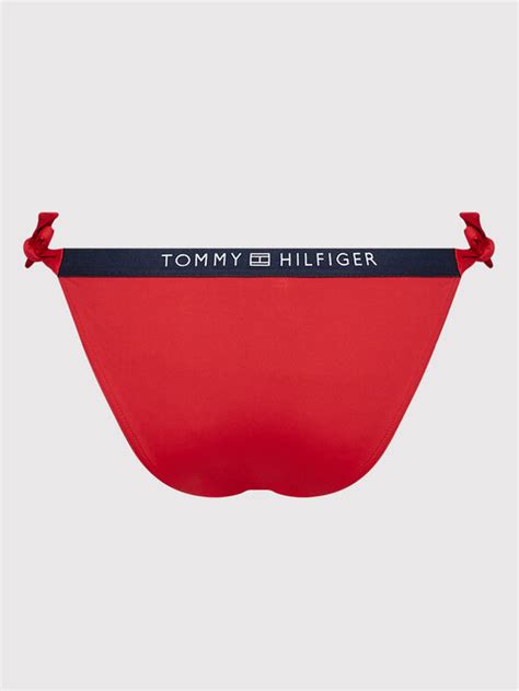 Tommy Hilfiger Bikini Unterteil Cheeky Uw Uw Rot Modivo De