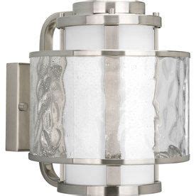 Thomasville Lighting Bay Court In H Brushed Nickel Outdoor Wall