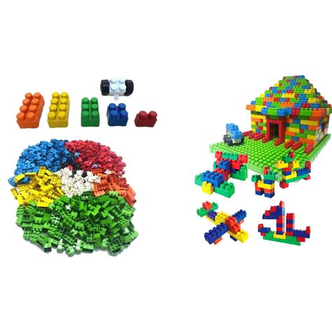 Blocos De Montar Brinquedo De Montar Infantil Legos Bem