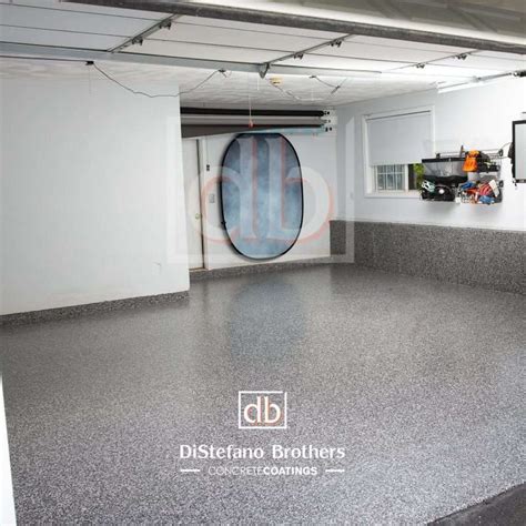 Garage Concrete Floor Coatings Installation Project