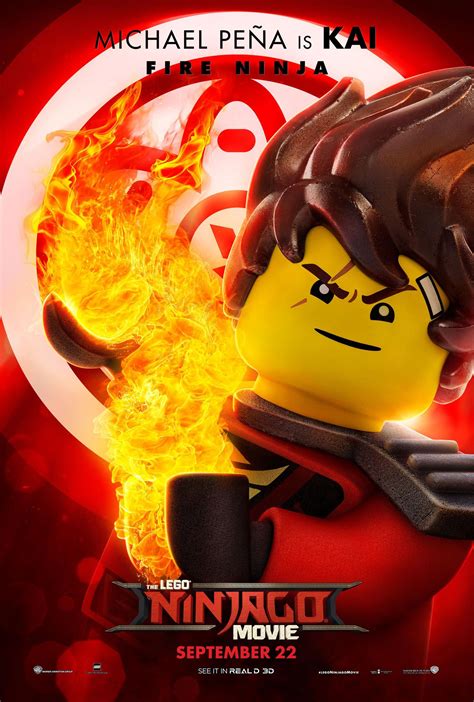 Lego ninjago movie character posters and featurettes – Artofit