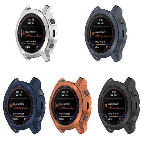 Buy TPU Protective Case For Garmin Fenix 7 7S 7X Sapphire Solar