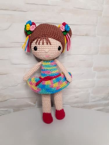 Boneca Chloe Amigurumi Parcelamento Sem Juros