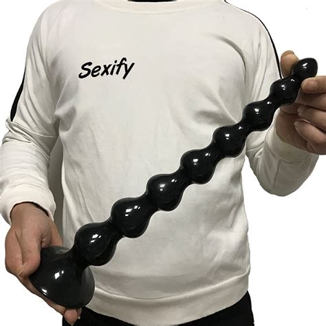 XXXL BIG Dildo Long Anal Beads Big Massive Extra Large HUGE Butt Plug