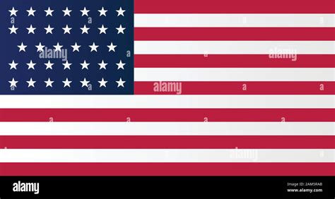 A Union side civil war stars and stripes flag Stock Vector Image & Art ...