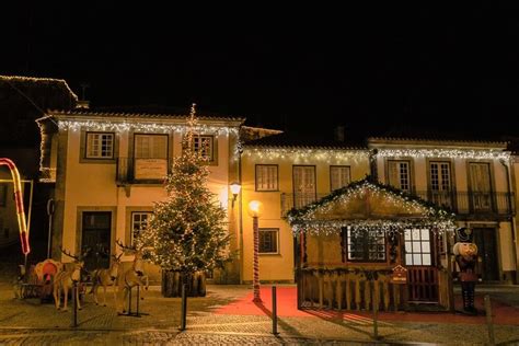 Pai Natal Chega A Vila Nova De Cerveira Para A Abertura Do Mercado De