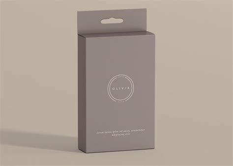 Free Minimalist Box Packaging Mockup