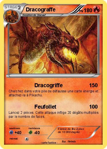 Pok Mon Dracograffe Dracogriffe Ma Carte Pok Mon