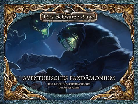 Dsa Deluxe Spielkartenset Aventurisches Pand Monium