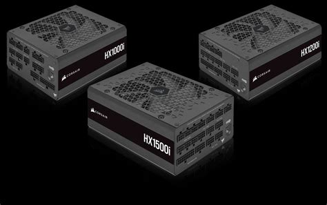 Hxi Series Fully Modular Ultra Low Noise Platinum Atx Power Supplies