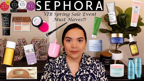 Sephora Spring Vib Sale Wishlist Recommendations Youtube