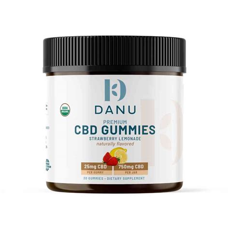 Broad Spectrum 25mg Cbd Gummies Danu Wellness