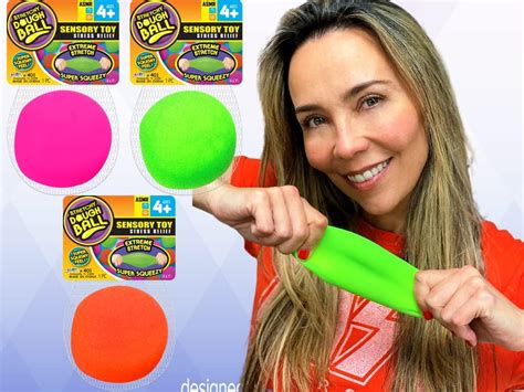 Fun a Ton Bolas elásticas para aliviar el estrés paquete de 3 Bola de