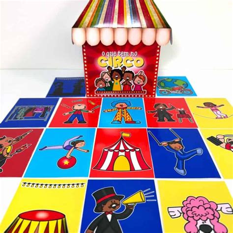 O Que Tem Num Circo - Caixa – O Que Tem No Circo (desenhos) • Pedagogia de Ideias