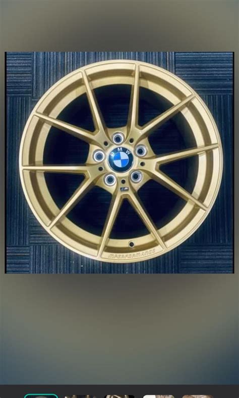 BMW Rims 18 inch (Rims Only), Car Accessories, Tyres & Rims on Carousell