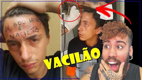 Homem Tatua Testa De Ladr O Sou Ladr O E Vacil O Youtube