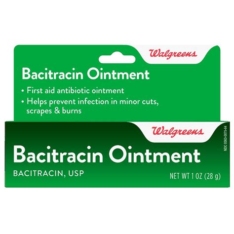 Walgreens Bacitracin Ointment Walgreens