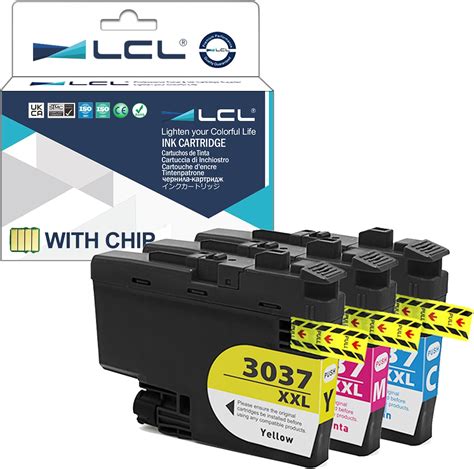 Amazon LC3037 XXL Super High Yield Color Ink Cartridges 5 Pack