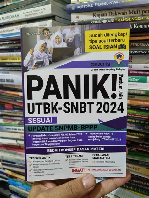 Buku Panik Panduan Unik Utbk Snbt 2024 Lazada Indonesia