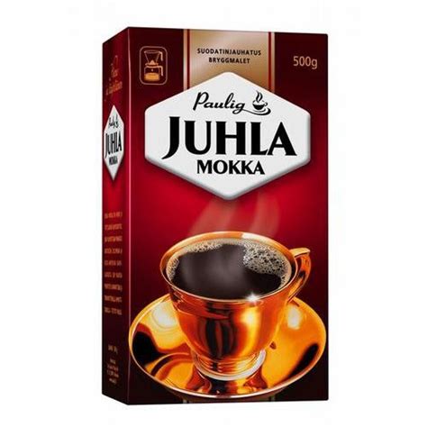Paulig Juhla Mokka Coffee - Light Roast | Light roast, Light roast ...