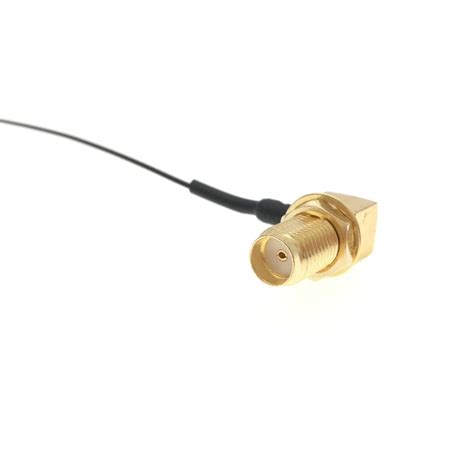 Адаптер для модема (пигтейл) IPEX4(MHF4)-SMA(female)угловой кабель RF0 ...