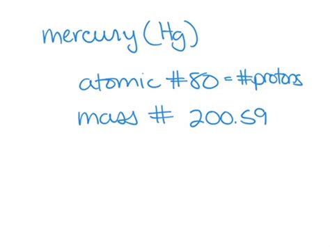 What Is The Mass Of Mercury On Periodic Table | Brokeasshome.com