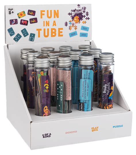 Wholesale Fun In A Tube With Display 12 Pc Ppk Ganz